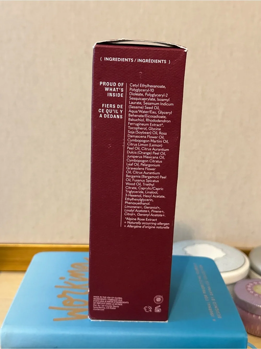 Countertime Lipid Defense Cleansing Oil - Burgundy